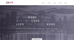 Desktop Screenshot of efficios.com